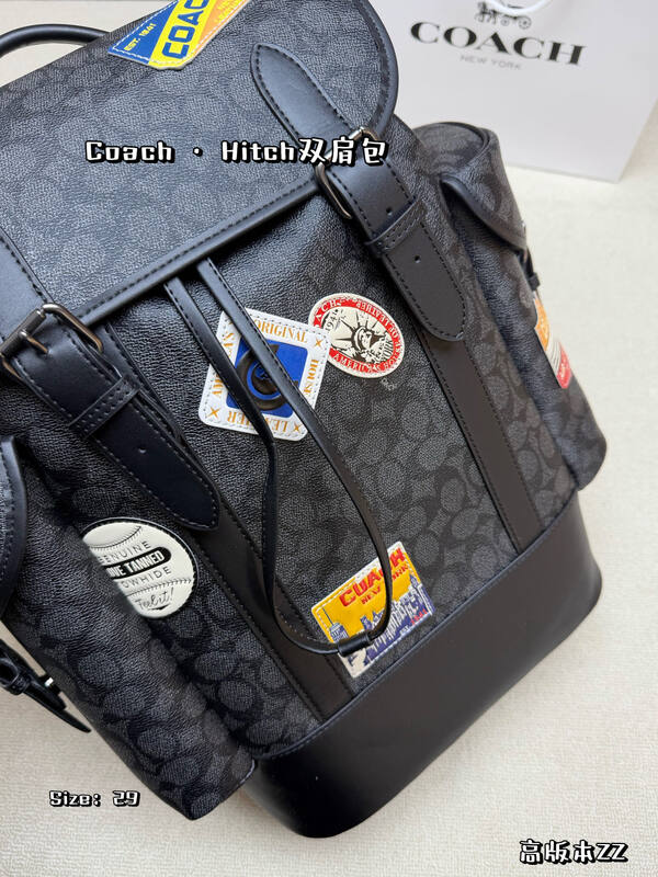 Coach Black shoulder bag — 1:1 Replica