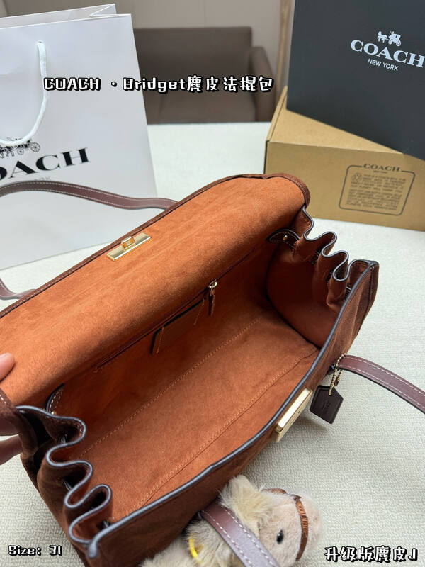 Coach Brown shoulder bag — Premium Replica