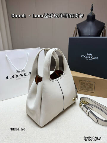 Coach White shoulder bag AAA Quality Replica