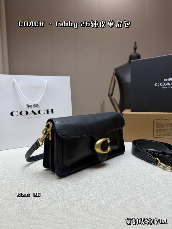 Coach Black shoulder bag — Premium Replica