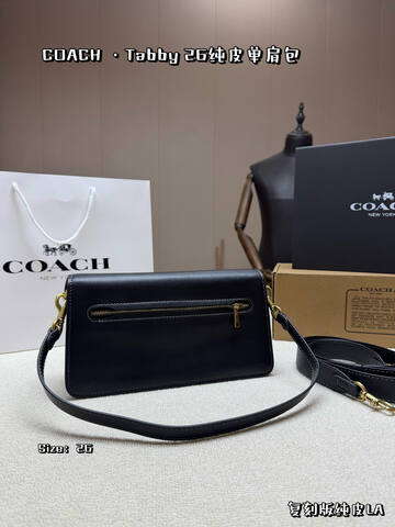 Coach Black shoulder bag Premium Replica