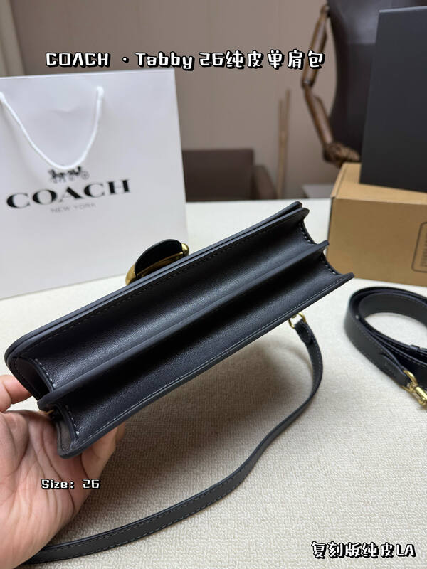 Coach Black shoulder bag — Premium Replica