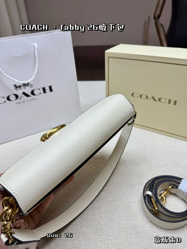 Coach White shoulder bag — 1:1 Replica