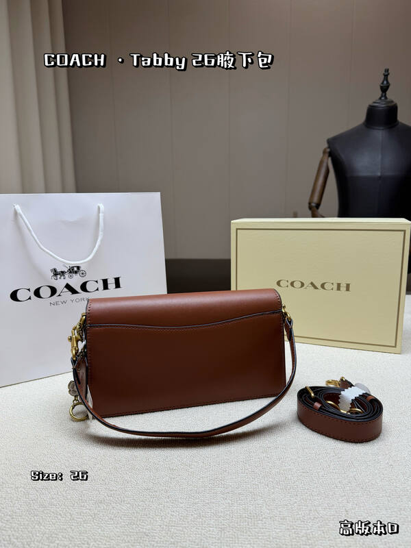 Coach Calfskin shoulder bag — Premium Replica