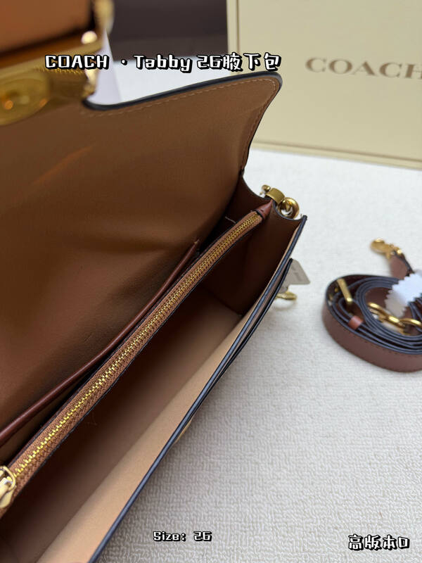 Coach Calfskin shoulder bag — Premium Replica