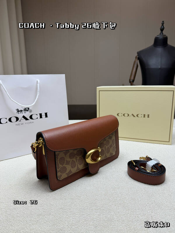 Coach Calfskin shoulder bag — Premium Replica