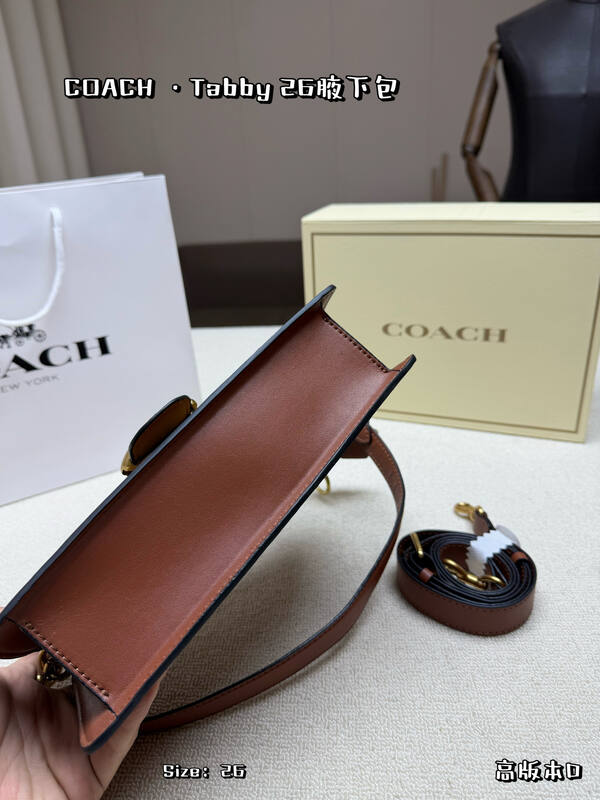 Coach Calfskin shoulder bag — Premium Replica