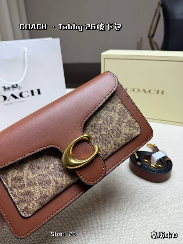 Coach Calfskin shoulder bag — Premium Replica