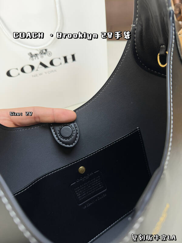 Coach Black shoulder bag — 1:1 Replica