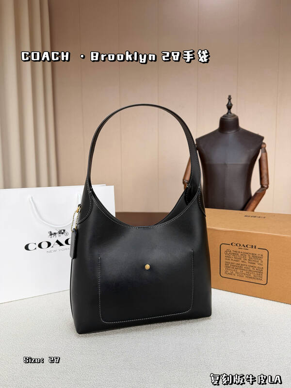 Coach Black shoulder bag — 1:1 Replica