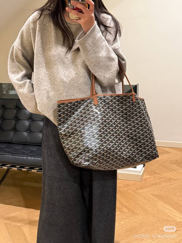 Goyard Black 40x30x16cm shoulder bag — 1:1 Replica