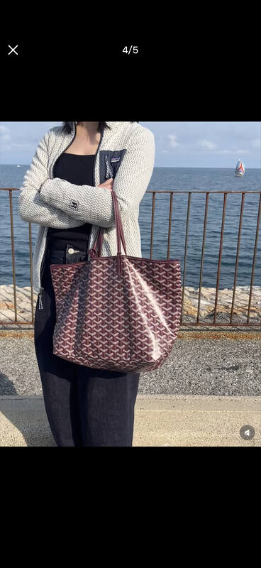 Goyard Black 40x30x16cm shoulder bag — 1:1 Replica
