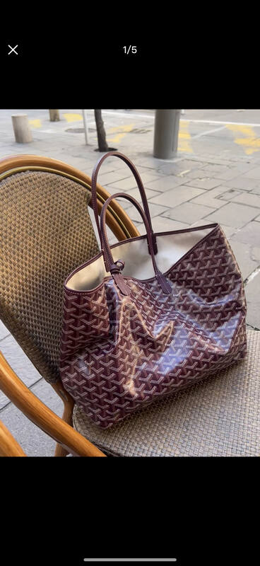 Goyard Black 40x30x16cm shoulder bag — 1:1 Replica