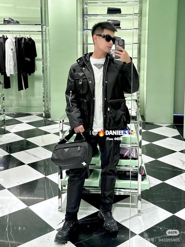 Prada Black shoulder bag — 1:1 Replica