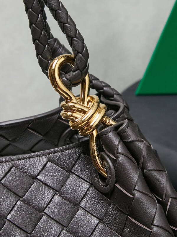 Bottega Veneta Grey 25x18x10cm shoulder bag — 1:1 Replica