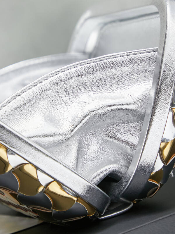 Bottega Veneta Gold shoulder bag — Top Quality Replica