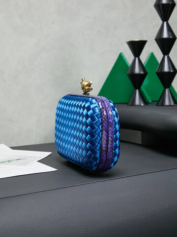 Bottega Veneta Blue shoulder bag Premium Replica