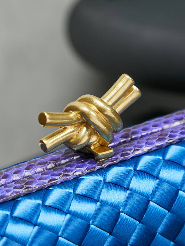 Bottega Veneta Blue shoulder bag — Premium Replica