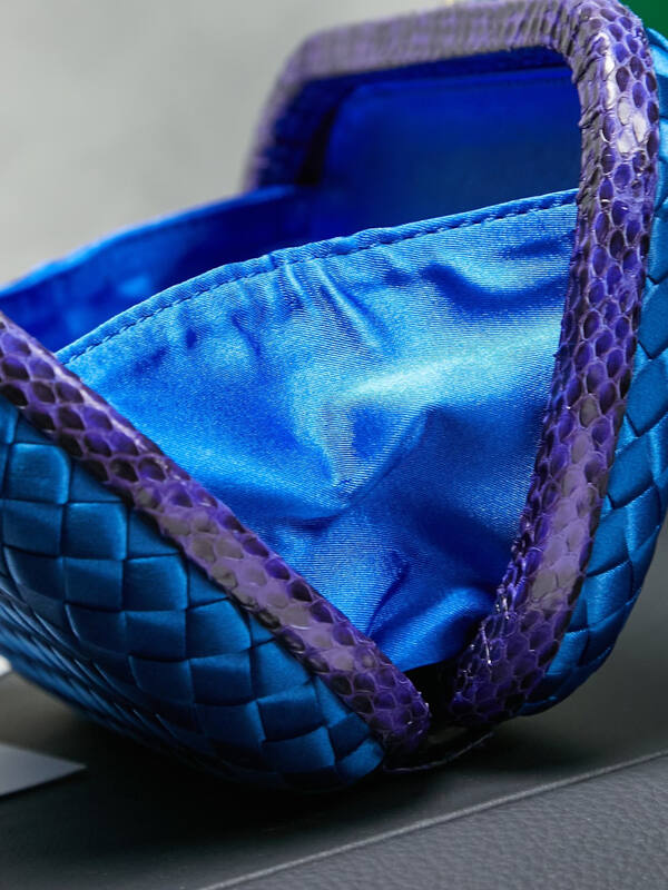 Bottega Veneta Blue shoulder bag — Premium Replica