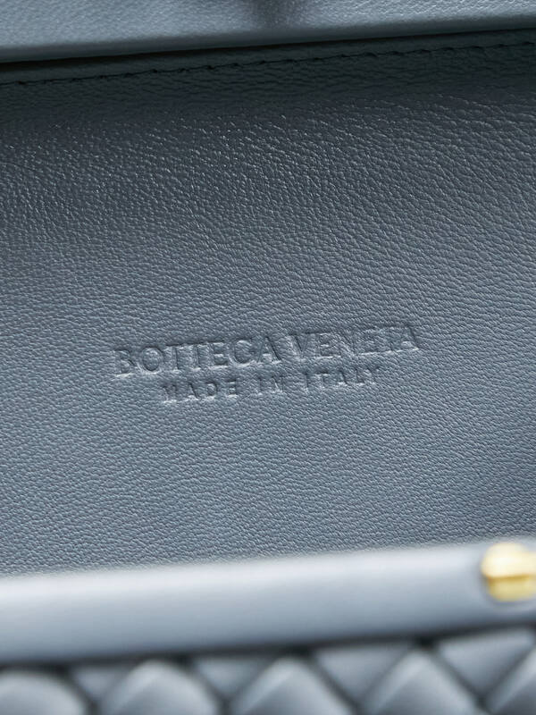 Bottega Veneta Knot Grey Intrecciato Leather clutch — 1:1 Replica