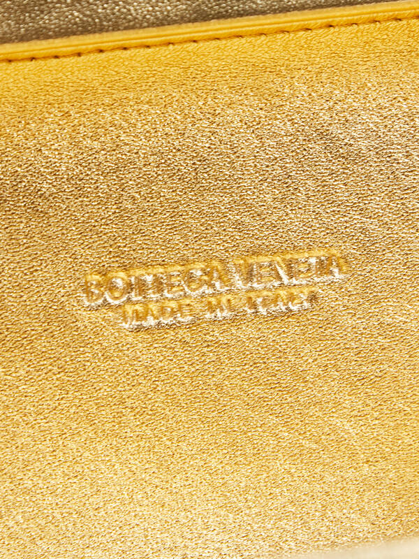 Bottega Veneta Gold shoulder bag — Premium Replica