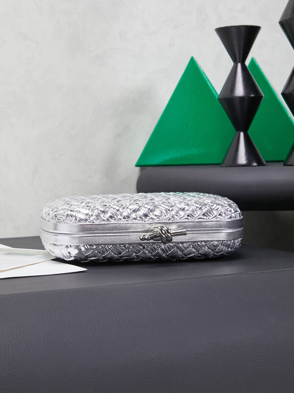 Bottega Veneta Silver shoulder bag — 1:1 Replica