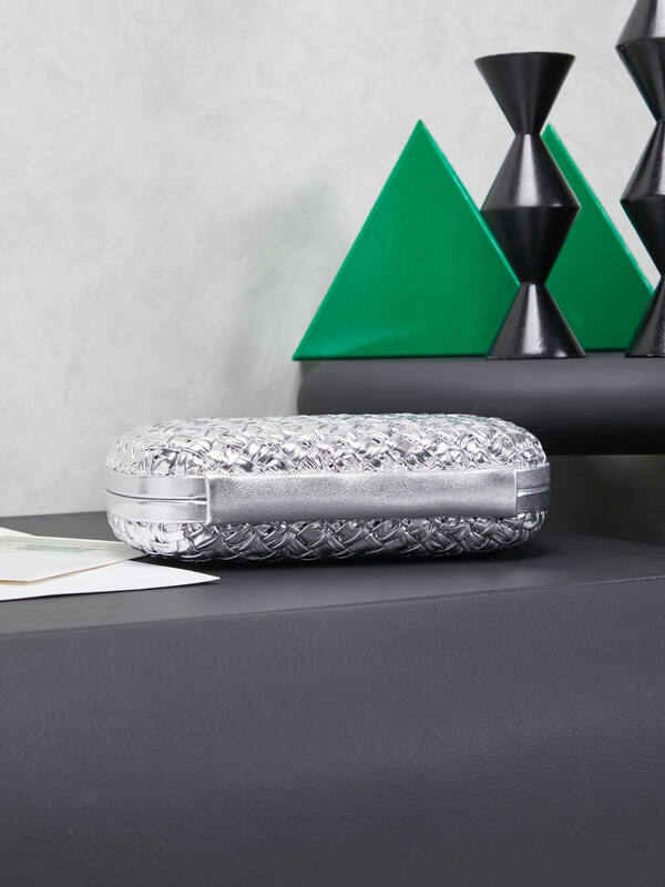 Bottega Veneta Silver shoulder bag — 1:1 Replica