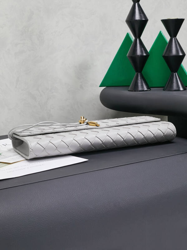 Bottega Veneta Gray shoulder bag — Top Quality Replica