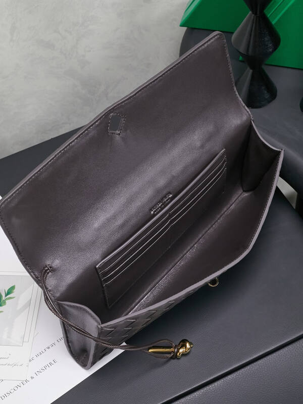 Bottega Veneta Gray shoulder bag — 1:1 Replica