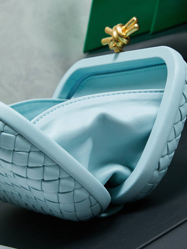 Bottega Veneta Blue shoulder bag — 1:1 Replica