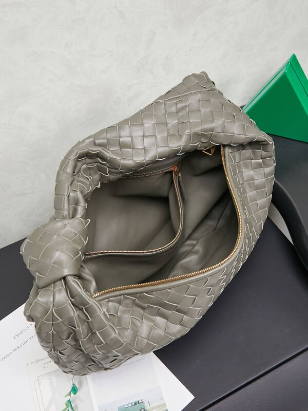 Bottega Veneta Gray 40x30x16cm shoulder bag — 1:1 Replica
