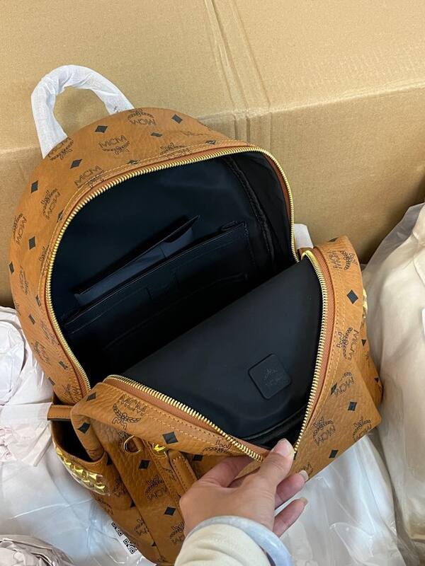 MCM Stark Visetos 30x38x15cm shoulder bag — Premium Replica