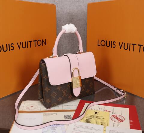 Louis Vuitton M43577 Pink Monogram 23 17 8cm crossbody Top Quality Replica