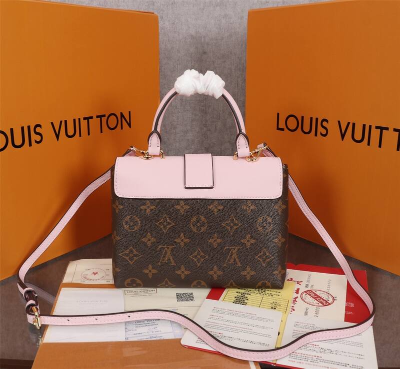 Louis Vuitton M43577 Pink Monogram 23 17 crossbody — Top Quality Replica