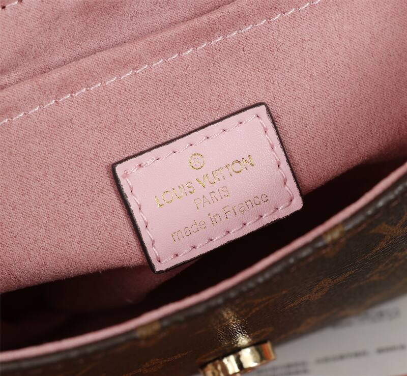 Louis Vuitton M43577 Pink Monogram 23 17 crossbody — Top Quality Replica
