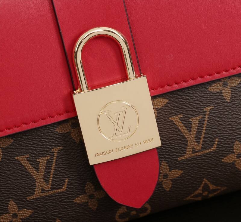 Louis Vuitton M43577 Monogram Red 23x17x8cm crossbody — Premium Replica