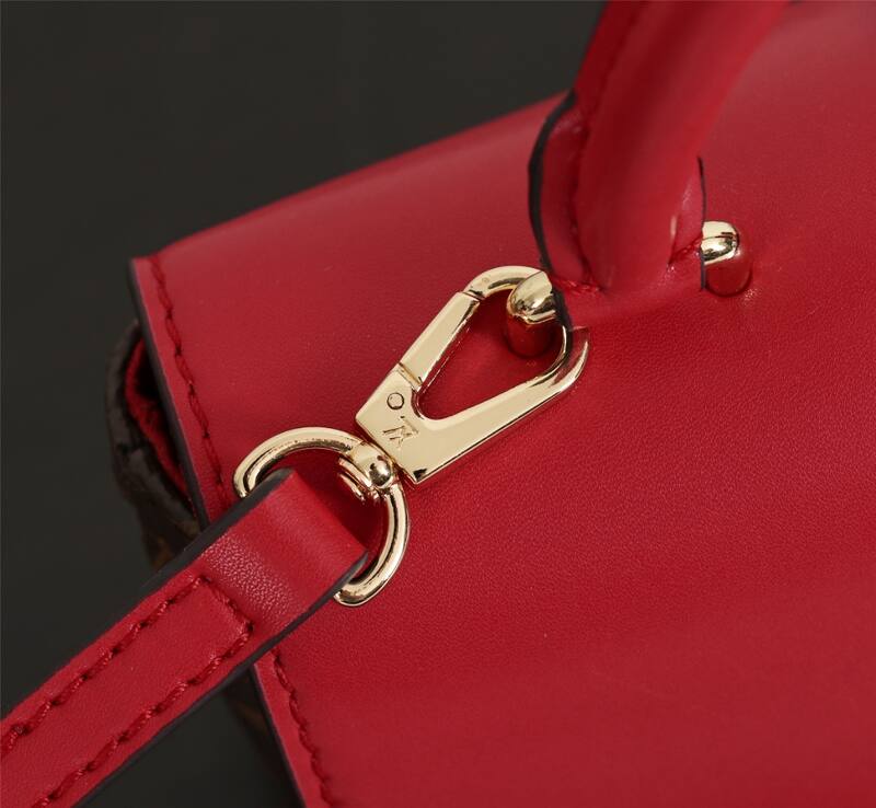 Louis Vuitton M43577 Monogram Red 23x17x8cm crossbody — Premium Replica