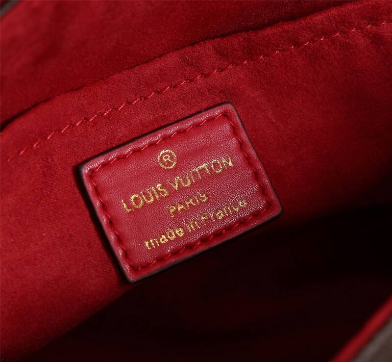 Louis Vuitton M43577 Monogram Red 23x17x8cm crossbody — Premium Replica