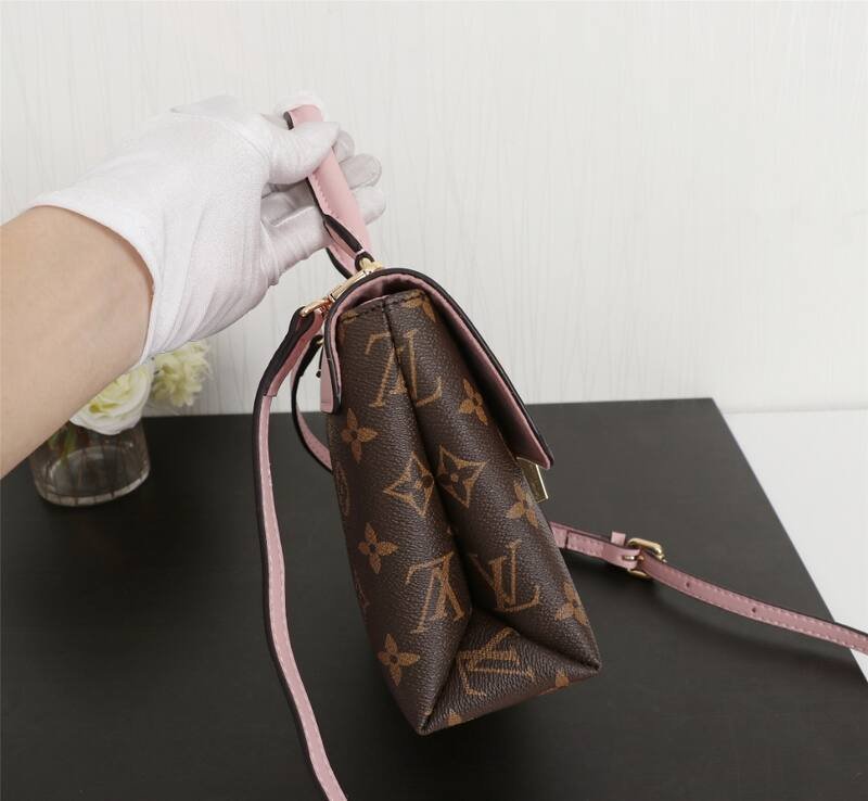 Louis Vuitton M43577 Monogram Pink 23 17 crossbody — 1:1 Replica